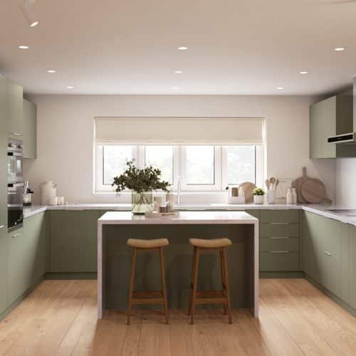 Inside a Graven Hill home - kitchen