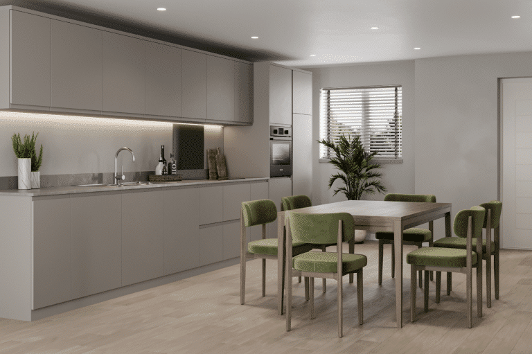 Graven Hill homes in Bicester kitchen