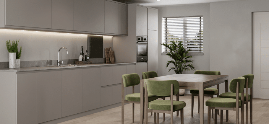 Graven Hill homes in Bicester kitchen