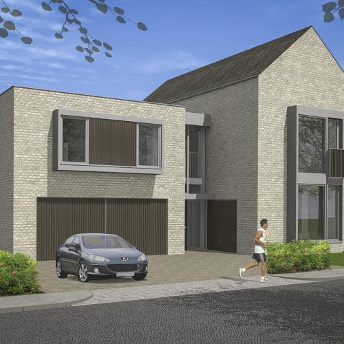 Beattie Passive notional design for a 5 bed self-build home at Graven Hill