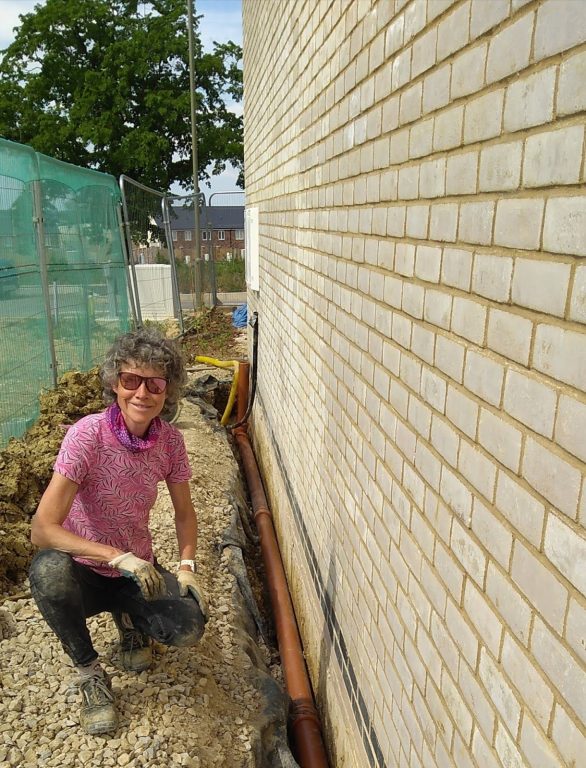 Christine Adams - Pipework - Self-Build