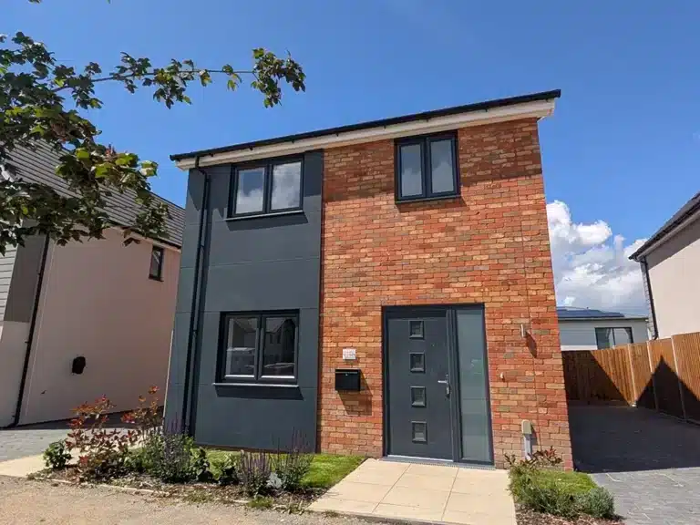 Graven Hill external of new build house