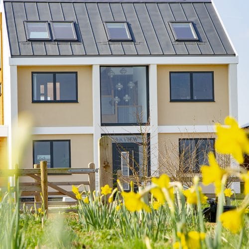 Plot 10 of Graven Hill's self build homes