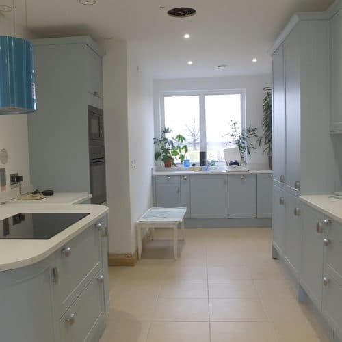 Garrie & Sue's Self Build Plot Kitchen, Graven Hill Plot 10