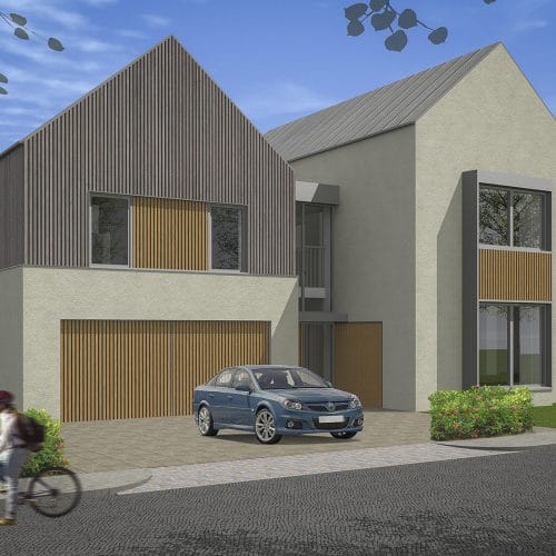 Plot 204 Notional Design for a self-build home at Graven Hill