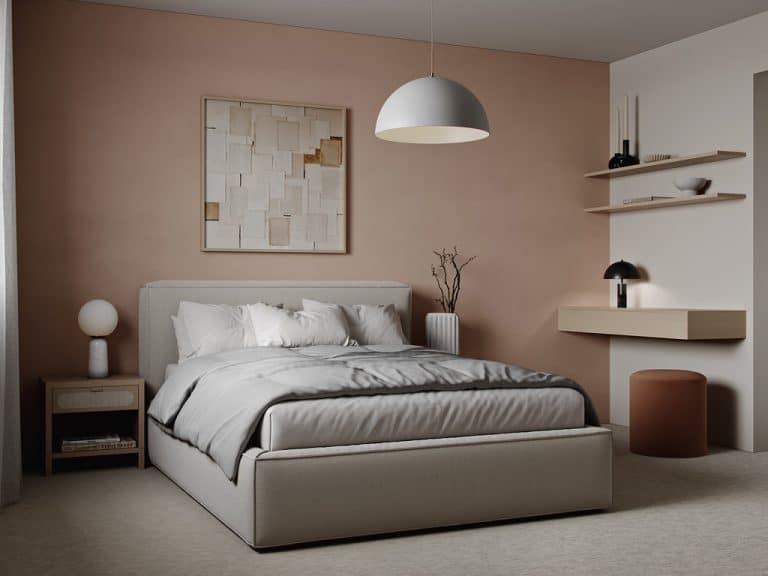 Inside property - bedroom