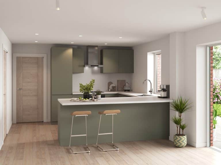 Graven Hill new Build Development Kitchen