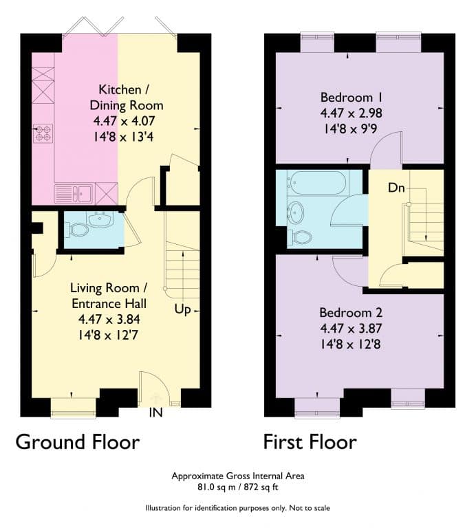 Illustration of option 1 for plot 111 at Graven Hill