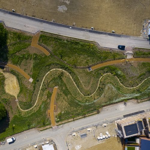 May - Swale Park from above