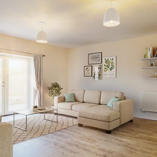 The Lyde - Living Room